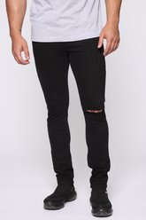 Domoge Skinny Jeans - Noir - Fashion Nova