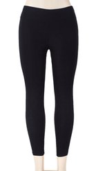 Leggings taille haute sans couture pour femmes SAYFUT Pantalons collants Couleur unie Noir Taille S-3XL - SAYFUT