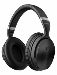Casque d&#39;écoute actif Mpow H5 [Gen-2] à suppression de bruit, Casque Bluetooth sans fil Bluetooth ANC Over Ear de Bass Bass supérieur, 30Hrs Playtime Protéines confortables pour PC / téléphone portable - Noir - Mpow