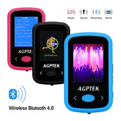 Lecteur MP3 Bluetooth AGPtek Sport FM / Enregistreur vocal Son haute fidélité 8G HD - AGPtek