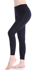 SAYFUT Femmes Essential Solid Colors Tricot Leggings Pleine Longueur Sans Couture Stretch Skinny Collants Workout Gym Sport Pantalon De Yoga - SAYFUT