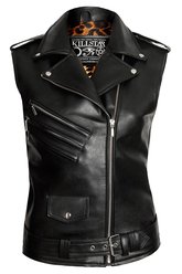 Core Leather Vest [VEGAN] - Killstar