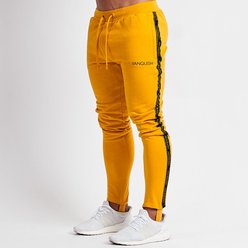 Pantalon de survêtement fuselé jaune Minimal de Vanquish - Vanquish Fitness