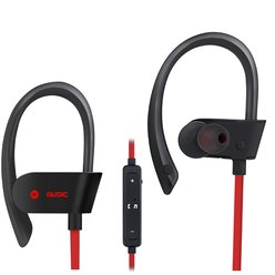 Écouteurs Bluetooth, écouteurs de sport sans fil avec écouteurs IPX7 imperméables HD, écouteurs intra-auriculaires stéréo résistants à la sueur pour la course à pied en salle de sport, casques à annulation de bruit de 8 heures - Cshidworld