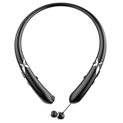 Ecouteurs super basses sans fil Bluetooth 5.0 pour la musique Écouteurs Casques Sport Casques d&#39;écoute, résistant à l&#39;eau et à la sueur (noir) - EEEkit